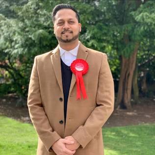 Councillor Imtiyaz Shaikh, Swindon's first Mayor of Goan heritage. Source: Facebook