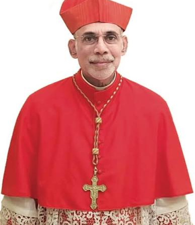 Cardinal Ferrao UK visit poster schedule